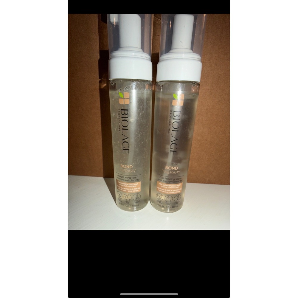 Matrix Biolage Bond Therapy Conditioning Foam Overprocessed Hair hair care
